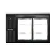 Continental Refrigerator BB50SNSGDPT 50" Pass-Thru Glass Door Back Bar Cooler 1 image