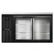 Continental Refrigerator BB59NSGD Refrigerated Back Bar Cooler w/ 2 Glass Doors, 22 Cu Ft, 59" 1 image
