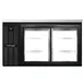 Continental Refrigerator BB59NSGDPT 59" Pass-Thru Glass Door Back Bar Cooler 1 image