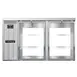 Continental Refrigerator BB59NSSGDPT 59" Pass-Thru Glass Door Back Bar Cooler 1 image