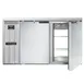 Continental Refrigerator BB59NSSPT Pass-Thru Back Bar Cooler w/ 22 Cu Ft, 4 Solid Doors, 59" W 1 image