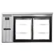 Continental Refrigerator BB59NSSSGDPT 59" Pass-Thru Glass Door Back Bar Refrigerator 1 image