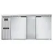 Continental Refrigerator BB69NSS 69" Back Bar Refrigerator with Solid Door 1 image