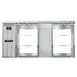 Continental Refrigerator BB69NSSGDPT 69" Pass-Thru Glass Door Back Bar Cooler 1 image
