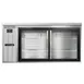 Continental Refrigerator BB69NSSSGD 69" Back Bar Cooler with Glass Door 1 image