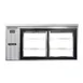 Continental Refrigerator BB69SNSSSGDPT Pass-Thru Back Bar Cooler w/ 18 Cu Ft, 4 Glass Doors 1 image