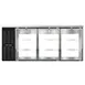 Continental Refrigerator BB79NGDPT Pass-Thru Back Bar Cooler w/ 28 Cu Ft, 6 Glass Doors, 79"W 1 image