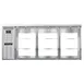 Continental Refrigerator BB79NSSGDPT Pass-Thru Back Bar Cooler w/ 28 Cu Ft, 6 Glass Doors 1 image