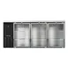 Continental Refrigerator BB79SNGD Refrigerated Back Bar Cooler w/ 3 Glass Doors, 26 Cu Ft, 79" 1 image