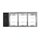 Continental Refrigerator BB79SNGDPT Pass-Thru Back Bar Cooler w/ 22 Cu Ft, 6 Glass Doors 1 image