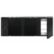 Continental Refrigerator BB90NPT Pass-Thru Back Bar Cooler w/ 35 Cu Ft, 6 Solid Doors, 90" 1 image