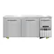 Continental Refrigerator FA68N-U 68" 3-Door Undercounter Freezer, Stainless Steel Exterior, Front Breathing, 22 cu. ft. 1 image