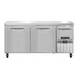Continental Refrigerator FA68N 68" 2-Section Worktop Freezer w/ 2 Full & 1 Half Door 1 image