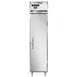 Continental Refrigerator D1RSENSA 18" 1-Section Reach-In Refrigerator w/ Solid Door, Stainless Steel Exterior, 15 cu. ft. 1 image