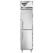 Continental Refrigerator D1RSENSSHD 18" 1-Section Reach-In Refrigerator w/ 2 Half Solid Doors, All Stainless Steel, 15 cu. ft. 1 image