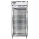 Continental Refrigerator D1RXSNSSGD 36" 1-Section Reach-In Refrigerator w/ Glass Door, All Stainless Steel, 26 cu. ft. 1 image