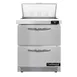 Continental Refrigerator D27N8-FB-D 27" One Section Sandwich / Salad Prep Table w/ 2 Drawers, 8 Pans 1 image