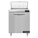 Continental Refrigerator D27N8 27" One Section Sandwich / Salad Prep Table w/ 1 Door, 8 Pans 1 image