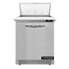 Continental Refrigerator D27N8C-FB 27" One Section Sandwich / Salad Prep Table w/ 1 Door, 8 Pans 1 image