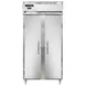 Continental Refrigerator D2RSEN 36" 2-Section Reach-In Refrigerator w/ 2 Solid Doors, Stainless Steel Front Aluminum Exterior, 32 cu. ft. 1 image