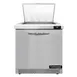 Continental Refrigerator D32N12M-FB 32" Mega Top Sandwich Prep Table w/ 1 Door, 12 pans 1 image