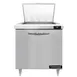 Continental Refrigerator D32N12M 32" One Section Mega Top Sandwich Prep Table w/ 1 Door, 12 pans 1 image