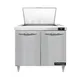 Continental Refrigerator D36N12M 36" Mega Top Sandwich Prep Table w/ 2 Doors, 12 pans 1 image