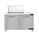 Continental Refrigerator D48N12M 48" Mega Top Sandwich Prep Table w/ 2 Doors, 12 pans 1 image