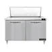 Continental Refrigerator D48N18M 48" Mega Top Sandwich Prep Table w/ 2 Doors, 18 pans 1 image