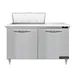 Continental Refrigerator D48N8C 48" Two Section Sandwich / Salad Prep Table w/ 2 Doors, 8 Pans 1 image