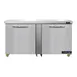 Continental Refrigerator D60N-U 60" 2 Solid Door Undercounter Refrigerator, 17 cu. ft. 1 image