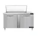 Continental Refrigerator D60N18M 60" Mega Top Sandwich Prep Table w/ 2 Doors, 18 pans 1 image