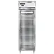 Continental Refrigerator D1FNSAGD 26" 1-Section Reach-In Freezer, Glass Door, Top Mounted, 21 cu. ft., Stainless Steel 1 image
