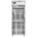 Continental Refrigerator D1FENGDHD 28" 1-Section Reach-In Freezer, 2 Half Glass Doors, Top Mounted, 22 cu. ft., Stainless Steel Front 1 image