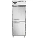 Continental Refrigerator D1FENPTHD 28-1/2" 1-Section Pass-Thru Freezer, 4 Half Solid Doors, Self-Contained, 22 cu. ft. 1 image