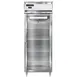 Continental Refrigerator D1FENSAGD 28" 1-Section Reach-In Freezer, Glass Door, Top Mounted, 22 cu. ft., Stainless Steel 1 image