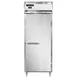 Continental Refrigerator D1FENSS 28" 1-Section Reach-In Freezer, Solid Door, Top Mounted, 22 cu. ft., Stainless Steel 1 image