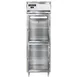 Continental Refrigerator D1FSNGDHD 26" 1-Section Reach-In Freezer, 2 Half Glass Doors, Top Mounted, 16 cu. ft. 1 image