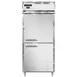 Continental Refrigerator D1FXNSAPTHD 36" 1-Section Pass-Thru Freezer, 4 Half Solid Doors, Stainless Steel, 32 cu. ft. 1 image