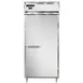 Continental Refrigerator D1FXN 36" 1-Solid Door Reach-In Freezer, Top Mounted, 32 cu. ft., Stainless Steel Front, Aluminum Sides 1 image