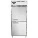 Continental Refrigerator D1FXSNSAHD 36" 1-Section Reach-In Freezer, 2 Half Solid Doors, Stainless Steel, 30 cu. ft., Top Mounted 1 image