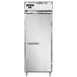 Continental Refrigerator D1RESNSS 28" 1-Section Reach-In Refrigerator w/ Solid Door, All Stainless Steel, 18 cu. ft. 1 image