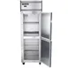Continental Refrigerator D1RSNSSHD 26" 1-Section Reach-In Refrigerator w/ 2 Half Solid Doors, All Stainless Steel, 16 cu. ft. 3 image