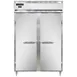 Continental Refrigerator D2FNSA 52" 2-Solid Door Reach-In Freezer, Top Mounted, 50 cu. ft., Stainless Steel Exterior, Aluminum Interior 1 image