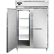 Continental Refrigerator D2FNSSPT 52" 4-Solid Door Pass-Thru Freezer, Top Mounted, 50 cu. ft., Stainless Steel 1 image