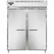 Continental Refrigerator D2FESNSS 57" 2-Solid Door Reach-In Freezer, Top Mounted, 40 cu. ft., Stainless Steel 1 image