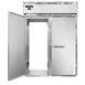 Continental Refrigerator D2FINSSRT 68" 4-Solid Door Roll Thru Freezer, Top Mounted, 64 cu. ft., Stainless Steel 1 image