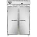 Continental Refrigerator D2RFN 52" 2-Section Reach-In Refrigerator Freezer Combo w/ 2 Solid Doors 1 image