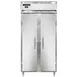 Continental Refrigerator D2RSESN 36" 2-Section Reach-In Refrigerator w/ 2 Solid Doors, Stainless Steel Front Aluminum Exterior, 24 cu. ft. 1 image