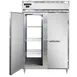 Continental Refrigerator DL2W-PT 2-Section Heated Holding Cabinet, 50 cu ft, Stainless Steel Front, Solid Doors, 3 Shelves/Section, Aluminum Interior & Exterior Sides 1 image